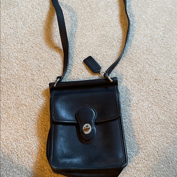 Coach Black Crossbody Bag - Picture 1 of 7